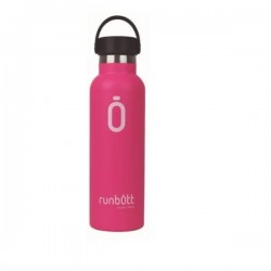 Ceramic thermal bottle runbott fuchsia 600 ml