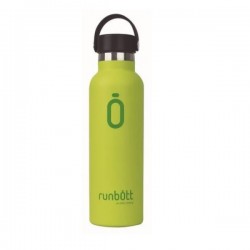 Ceramic thermal bottle runbott lime 600 ml 