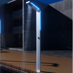 Ducha de exterior Inox SENSE SERIES