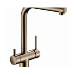 Grifo de vias Monomando fregadero para osmosis ACERO INOXIDABLE