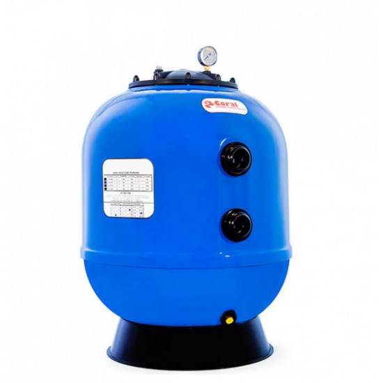 PVC surface housing equipped with automatic filtering valve and 1/2 HP variable speed pump.