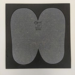 Small mountable disinfectant mat