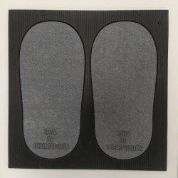 Small mountable disinfectant mat