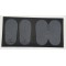 Pack 2 small mountable disinfectant mats