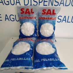 Pack de 8 Kgs de sal peladilla para descalcificadores