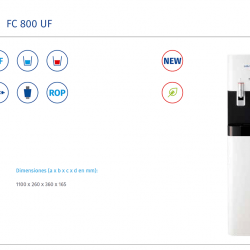 FC800ROP Fuente con osmosis inversa Columbia Aqua