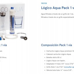 Logico Aqua Pack 1 Way Water Filter