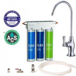 FT-Line 3 Carbon GAC water filter with tap