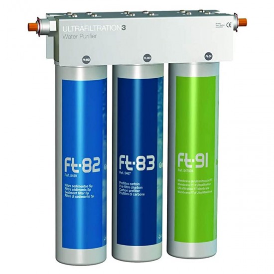 FT-Line 3 Carbon GAC water filter with tap FT-Line 3 Carbon GAC water filter with tap