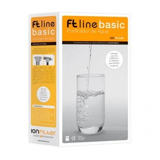 Filtro de agua FT-Line 1 Carbon GAC con grifo