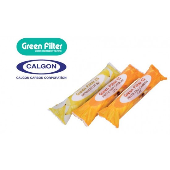Pack 3 Filters CS Green Filter