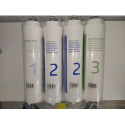 4 Reverse Osmosis Filters Logic Aqua