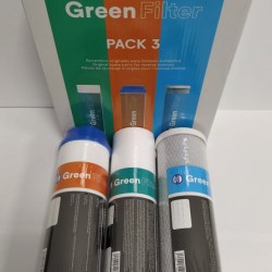 Pack 3 Filtros Green Filter para Osmosis Inversa