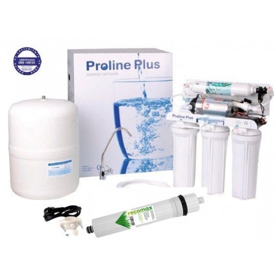 Reverse Osmosis Proline Plus 5 stages with Pump membrane Recomax