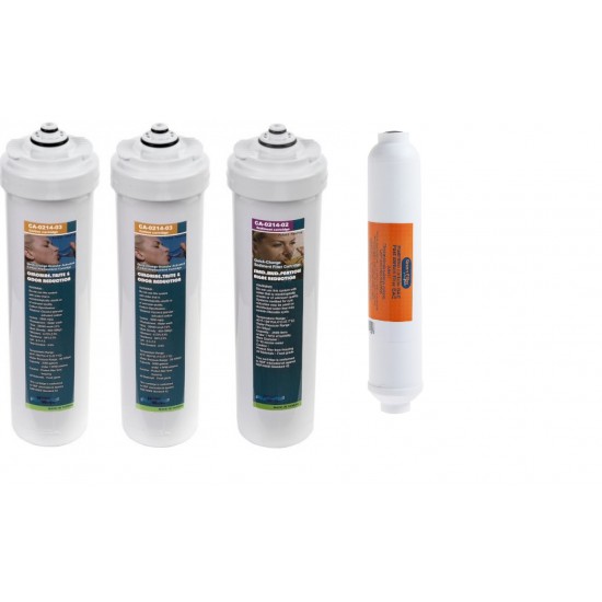 Winny 3 QCC water filters and carbon post-filter