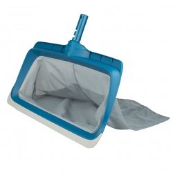 Astralpool Blue Line leaf collector with fixed handle plastic bag