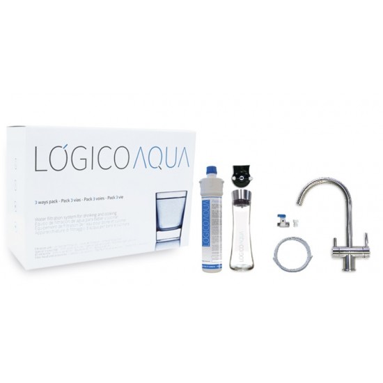 LOGICAL WATER FILTER AQUA PACK 3 WAYS LOGICAL WATER FILTER AQUA PACK 3 WAYS