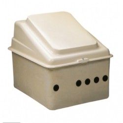House for semi-buried pools, fiberglass Klinwass