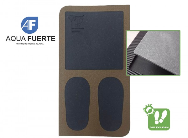 Alfombrilla desinfectante Soleclean para exterior